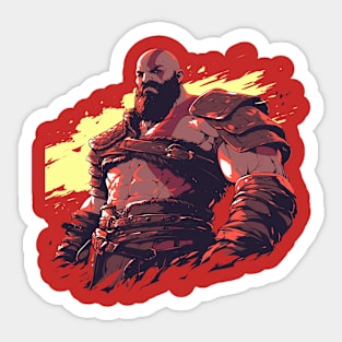 kratos Sticker